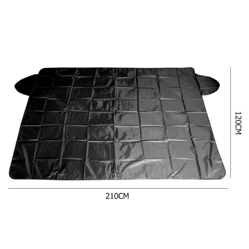 210x120cm Magnetic Car Windscreen Snow Ice Shield Protector Front Rear Windshield Sun Shade Cover Car Windscreen Snow Shield New - ebowsos