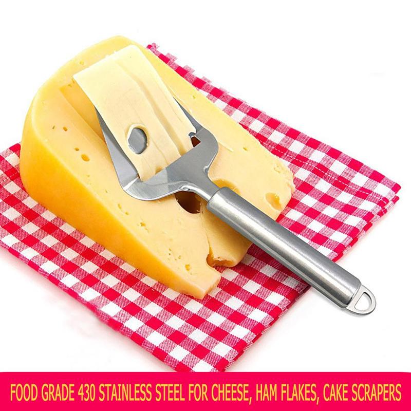 22.5X8cm Cheese Slicer Stainless Steel Cheese Slicer Cheese Grater Cake Cutter Butter Kitchen Cheese Tools DropShipping - ebowsos
