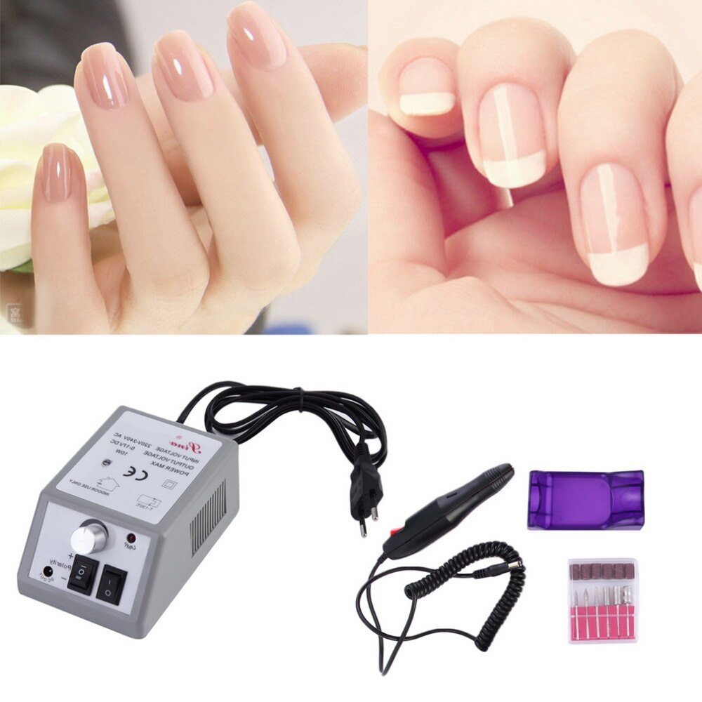 220V 10W EU Plug Nail Tools Electric Nail  Drill Manicure Machine Manicure Polishing tool Suitable for pedicure and manicure - ebowsos