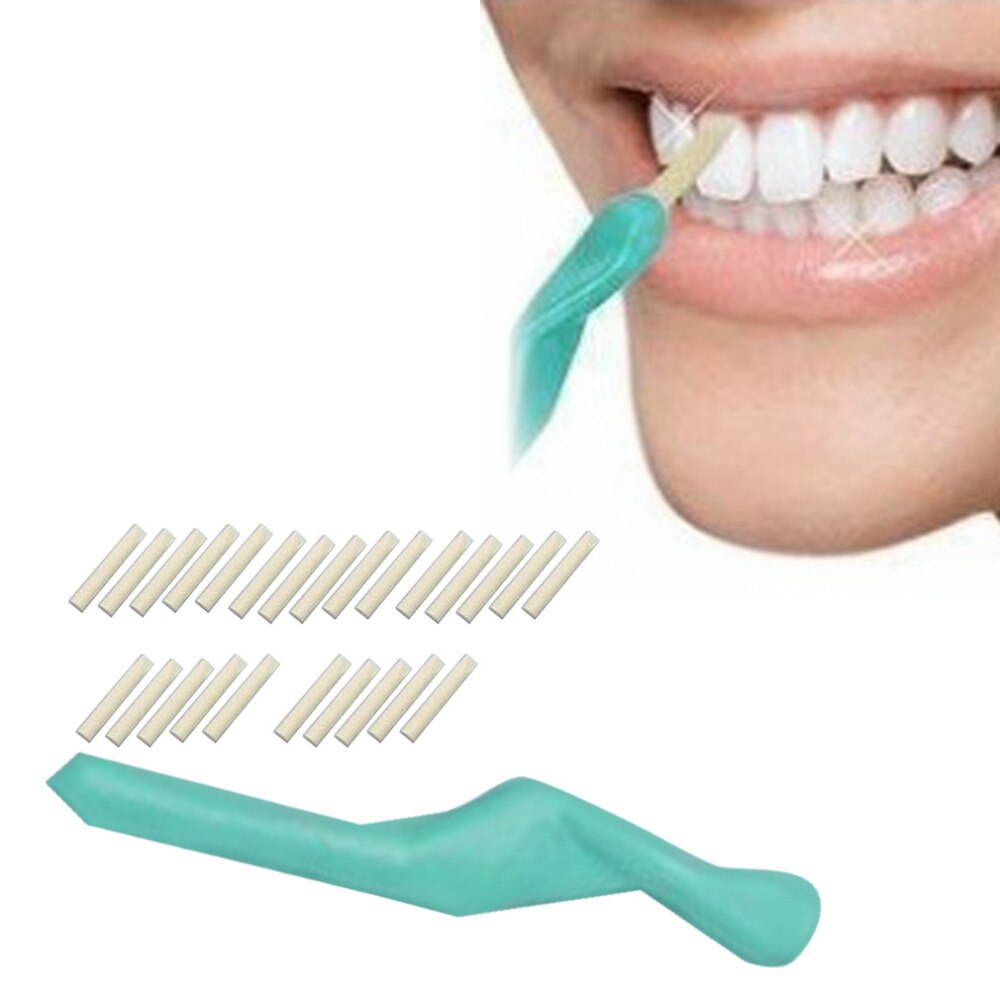 25 Pcs Teeth Whitening Mini Whitener Cleaning Bleach Dental Stain Free Shipping - ebowsos