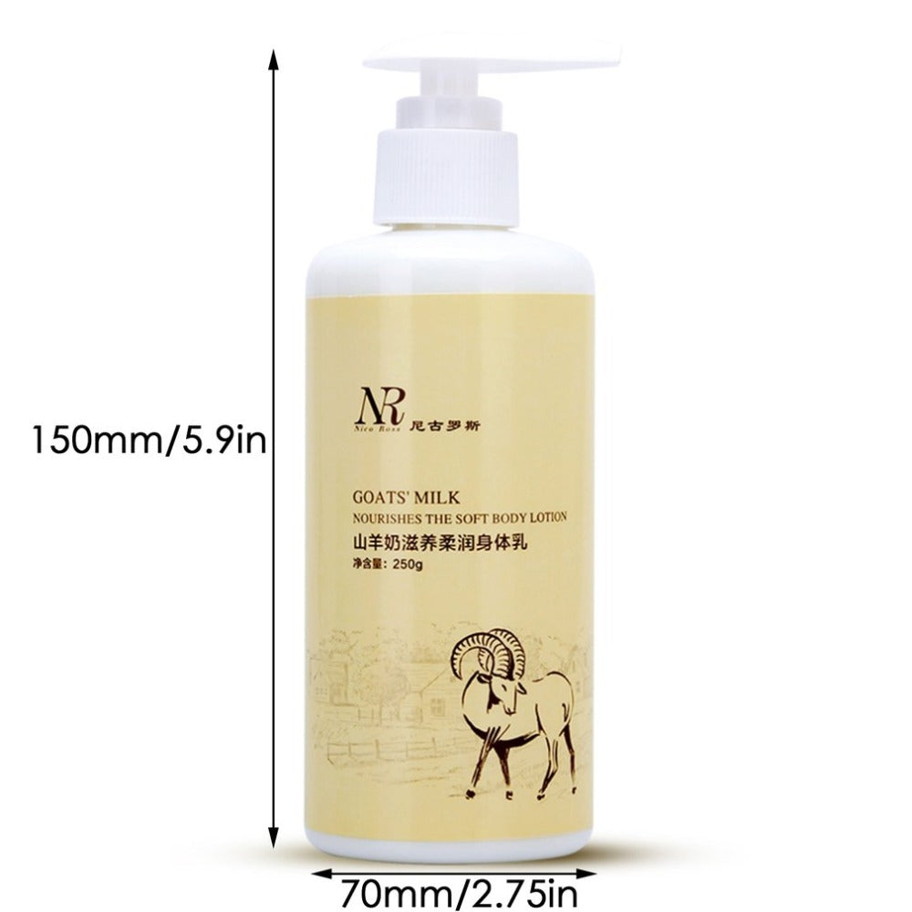 250G Nourish Body Goat Milk Body Cream Skin Care Moisturizing Whitening Exfoliating Skin Care Unisex Body Cream - ebowsos