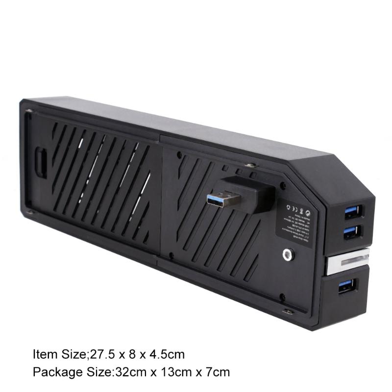 256GB Collective HUB For Xbox One External Hard Drive Enclosure And 3 Ports USB 3.0 HUB for Xbox One Console - ebowsos
