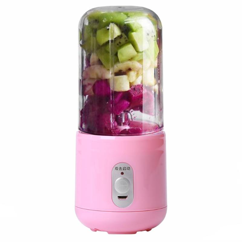 260ml Portable USB Rechargeable Juicer Household Fruit Mixer Juice Extractor Intelligent Electromagnetic Induction Device - ebowsos