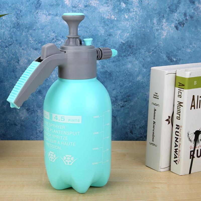 2L Portable Plant Spray Bottle Squeeze Watering Sprayer Bottles Pouring Kettle Household Gardening Irrigation Pesticide Spraying - ebowsos