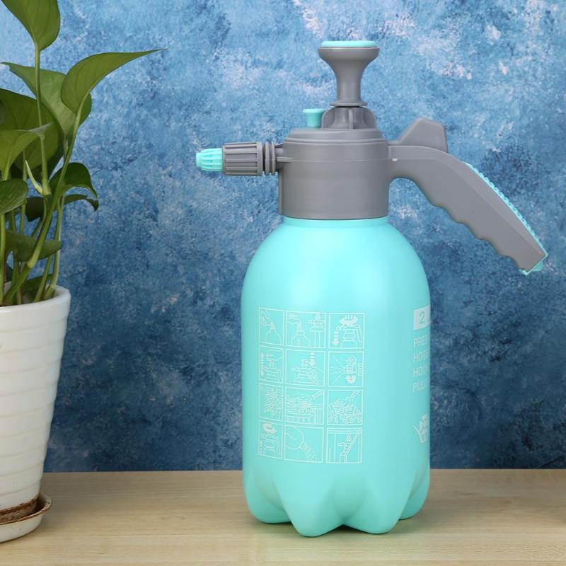 2L Portable Plant Spray Bottle Squeeze Watering Sprayer Bottles Pouring Kettle Household Gardening Irrigation Pesticide Spraying - ebowsos