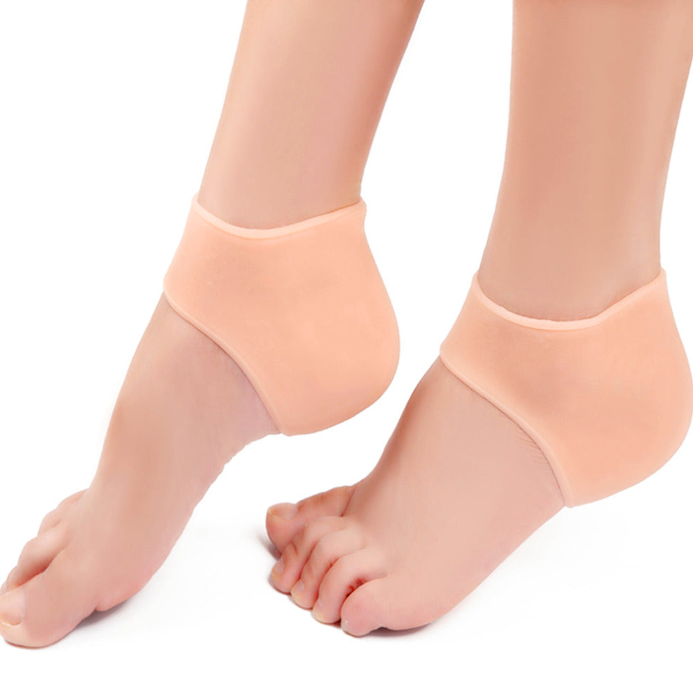 2PCS New Silicone Moisturizing Gel Heel Socks Cracked Foot Skin Protector Drop Shipping - ebowsos