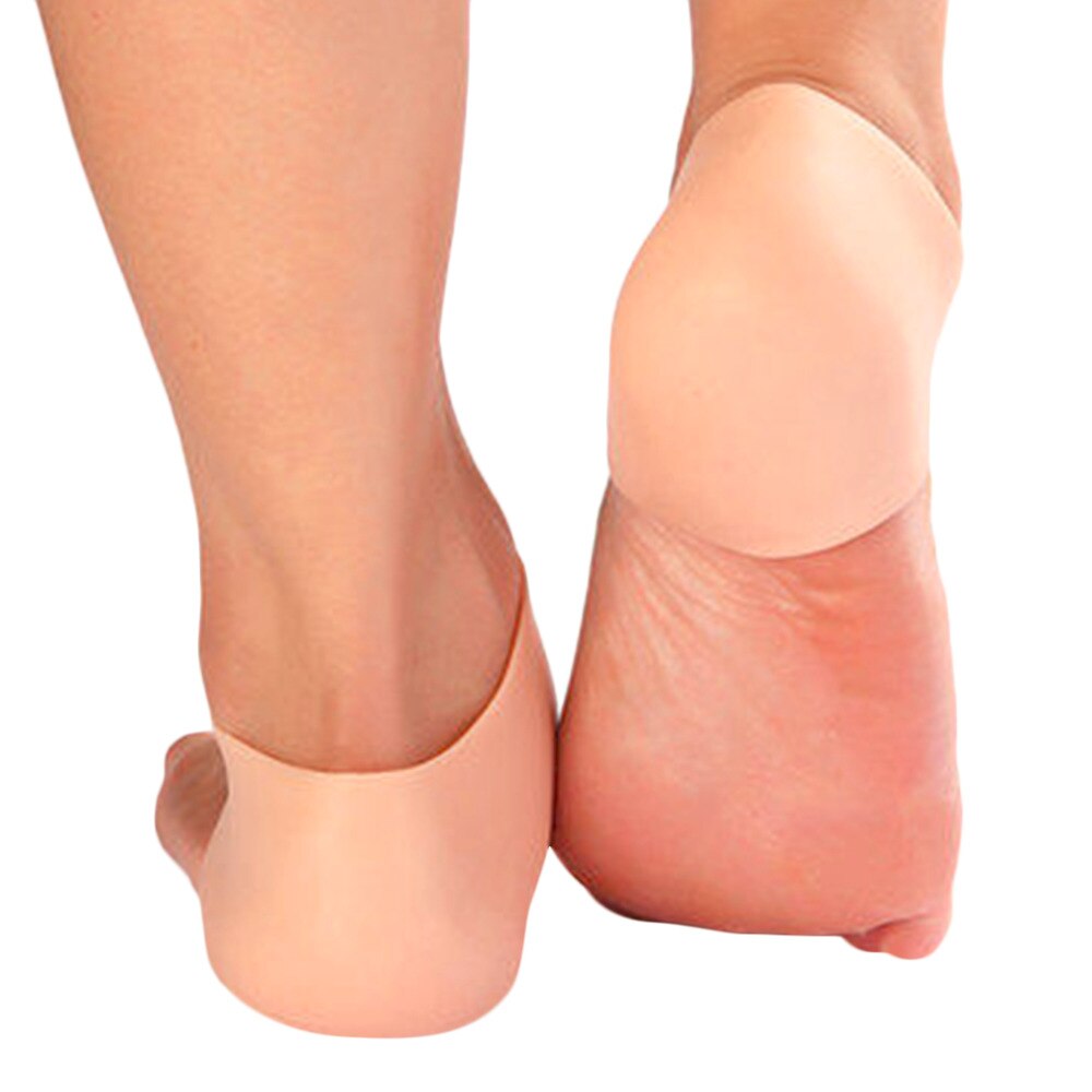 2PCS New Silicone Moisturizing Gel Heel Socks Cracked Foot Skin Protector Drop Shipping - ebowsos