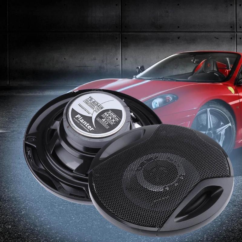 2Pcs 5" 300W 2-Way Coaxial Car Speakers Automobiles Refitting Subwoofer Loudspeakers Automotive Loud Speaker Horn Auto Accessory - ebowsos