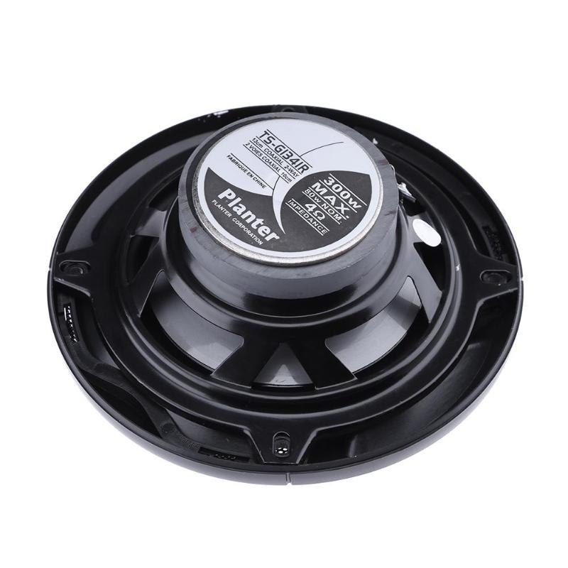 2Pcs 5" 300W 2-Way Coaxial Car Speakers Automobiles Refitting Subwoofer Loudspeakers Automotive Loud Speaker Horn Auto Accessory - ebowsos