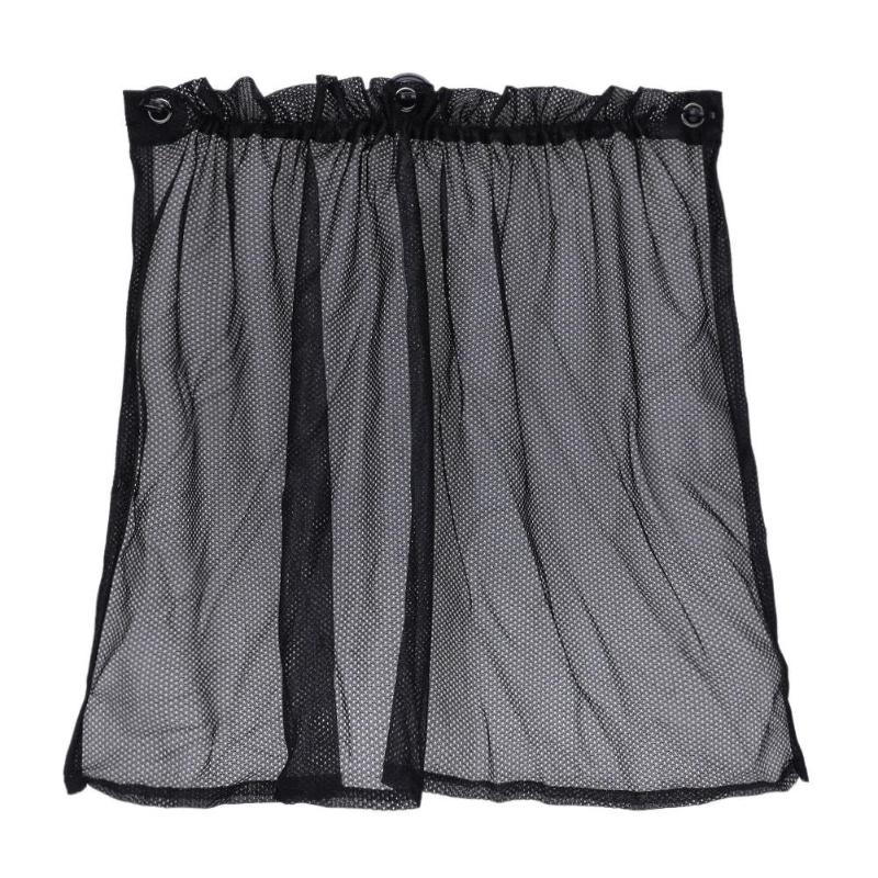 2Pcs 50*75 CM Universal Car Sun Shade Side Window Curtain Auto Interior UV Protection Mesh Fabric with Suction Cups Promotion - ebowsos