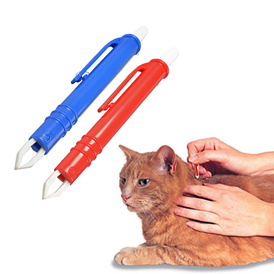 2Pcs/Set Mite Acari Tick Remover Eliminate Tweezers Sick Flea Clean Clip Pet Dog Cat Accessoires Puppies Cats Supplies Tools-ebowsos