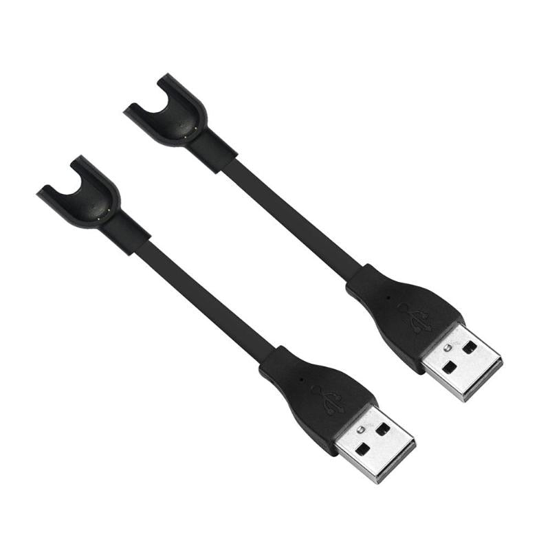 2Pcs Smart Wristband 13cm TPE USB Charger Charging Cable Adapter Wire for Xiaomi Mi Band 2 High Quality Charging Cables Hot Sale - ebowsos