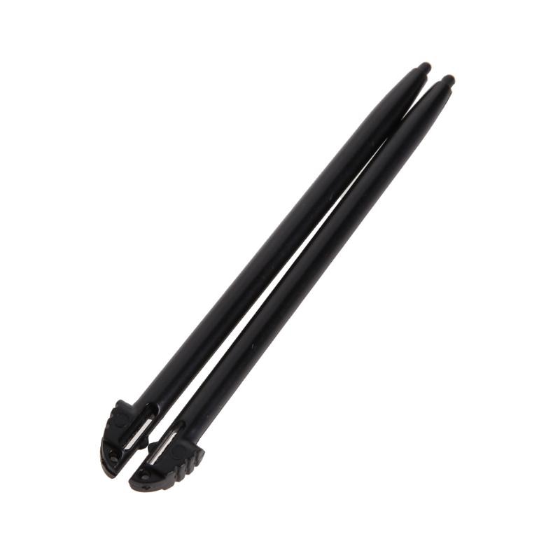 2Pcs/lot Black Plastic Touch Screen Stylus Pen 9.5cm Tablet Pen For 3DS XL LL Stylus All Mobile Phones Tablet High Quality - ebowsos