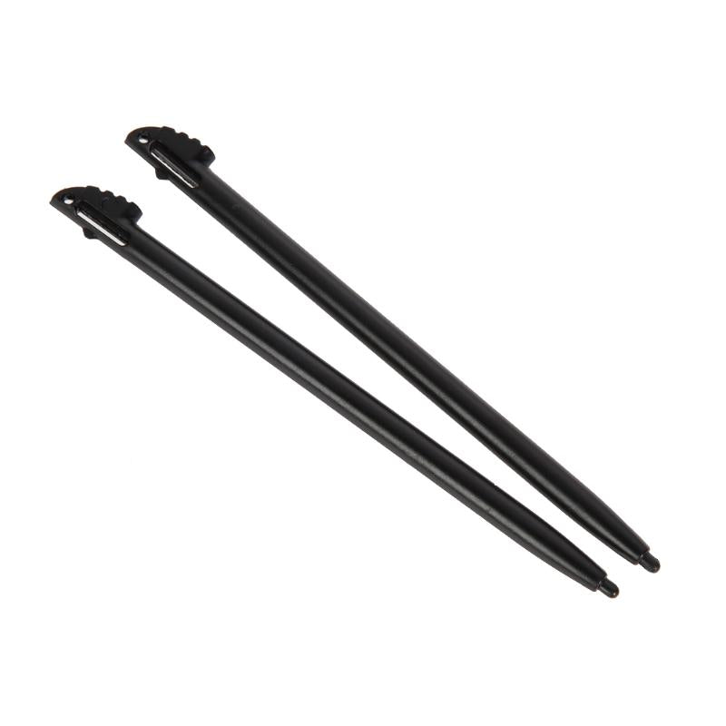 2Pcs/lot Black Plastic Touch Screen Stylus Pen 9.5cm Tablet Pen For 3DS XL LL Stylus All Mobile Phones Tablet High Quality - ebowsos