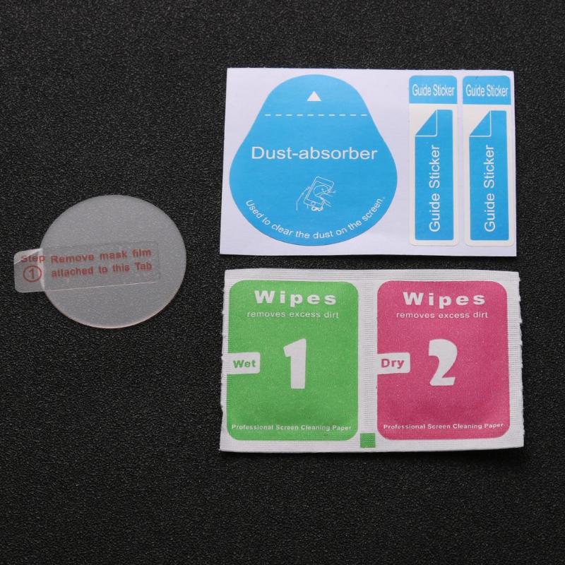 2Pcs/set Transparent Tempered Glass Screen Protector Films for Samsung Galaxy Watch 42mm/46mm Screen Protector Protective New - ebowsos