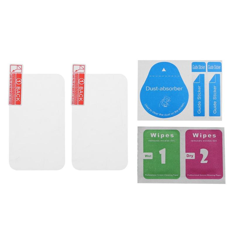 2pcs 3D Curved Edge Tempered Glass Camera Screen Protector Films Covers Case for Xiaomi Mijia Mini 4K Action Camera - ebowsos