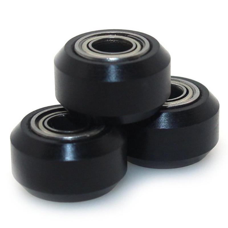 2pcs Bearing Wheels for Openbuilds Plastic Passive Round 105zz Bearing Idler Pulley Gear for Perlin Wheel for 3D Printer Parts - ebowsos