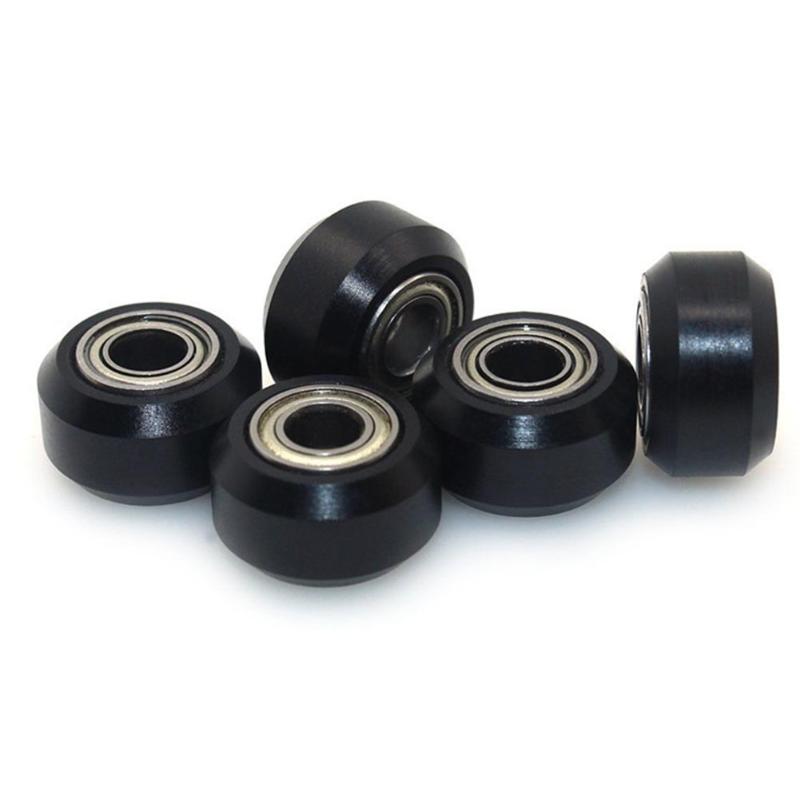 2pcs Bearing Wheels for Openbuilds Plastic Passive Round 105zz Bearing Idler Pulley Gear for Perlin Wheel for 3D Printer Parts - ebowsos