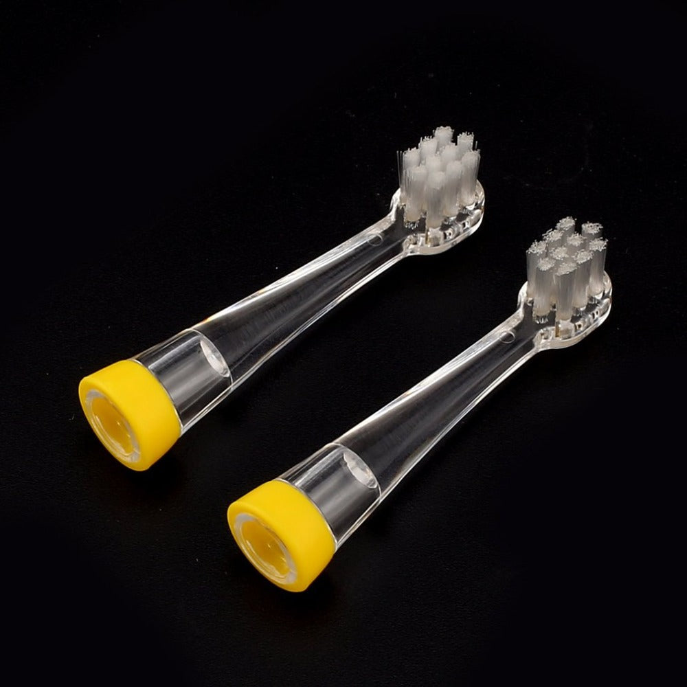 2pcs Replaceable Toothbrush Heads for Seago SG-811 Children Toothbrush Oral Tooth Brush Hygiene Care Soft Dupont Nylon Bristles - ebowsos