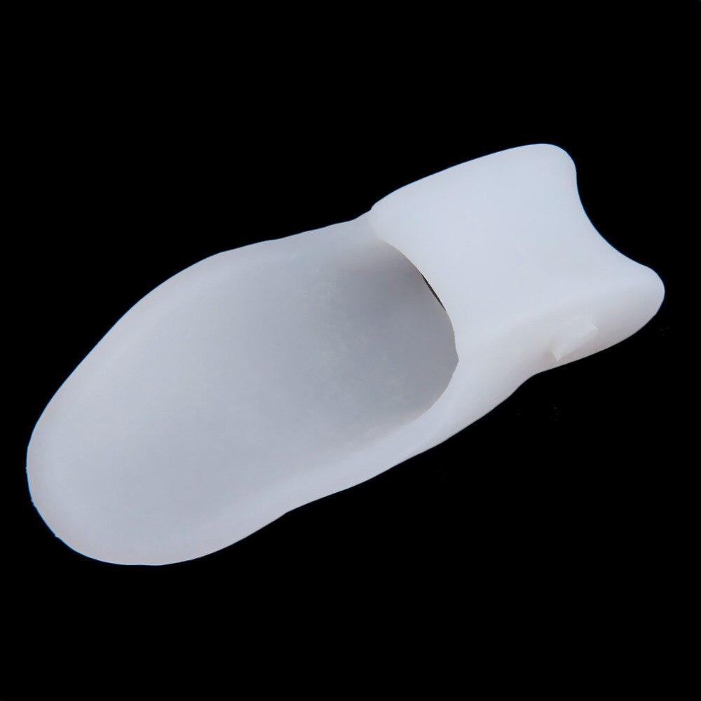 2pcs Silicone Gel Foot Pad Stretch Corrector Alignment Toe Bone Insole Drop Shipping - ebowsos