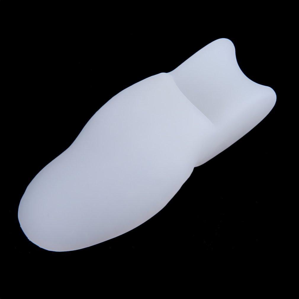 2pcs Silicone Gel Foot Pad Stretch Corrector Alignment Toe Bone Insole SL-ebowsos