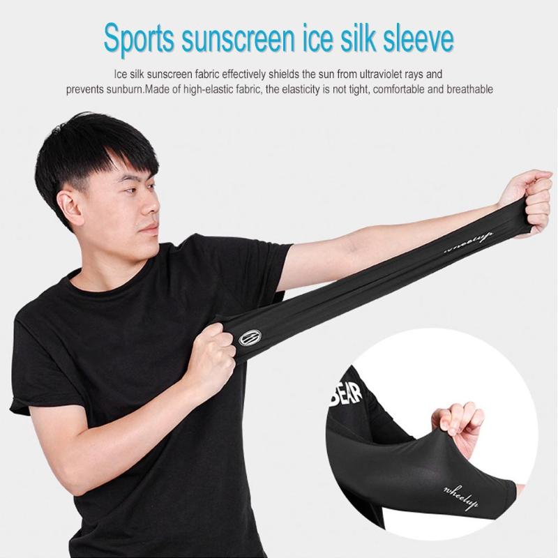 2pcs Universal Sport Breathable Sunscreen Protection Running Arm Sleeves-ebowsos