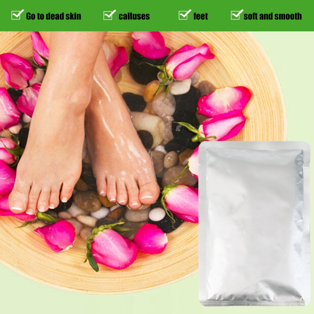 2pcs/pack Baby Foot Peeling Renewal Mask Cuticles Heel For Remove Dead Skin Excellent Feet Cleaning Foot Patch - ebowsos