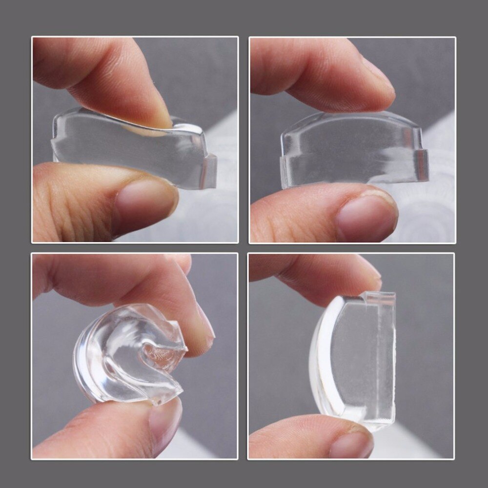 2pcs/set Transparent Stamp Nail Art Clear Jelly Silicone Stamper Women Manicure Polish Stamp Tool + Scraper Tool - ebowsos