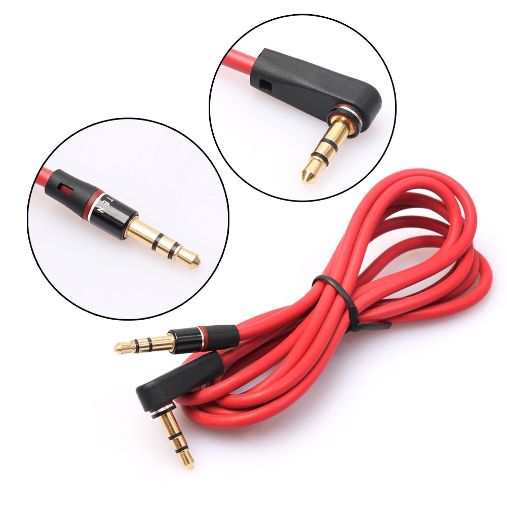 3.5mm 130cm Audio Extension Cable Aux Stereo Jack Cable For Skullcandy for Extend all Headset Headphone Cord Audio Stereo Cord - ebowsos