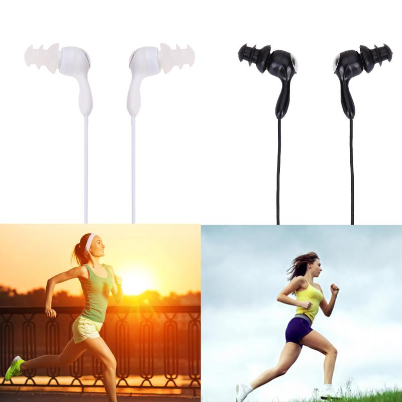 3.5mm Auriculares Earphone Professional Sports Stereo Waterproof Swimming Headsets Earbuds For iphone/Andorid phone - ebowsos