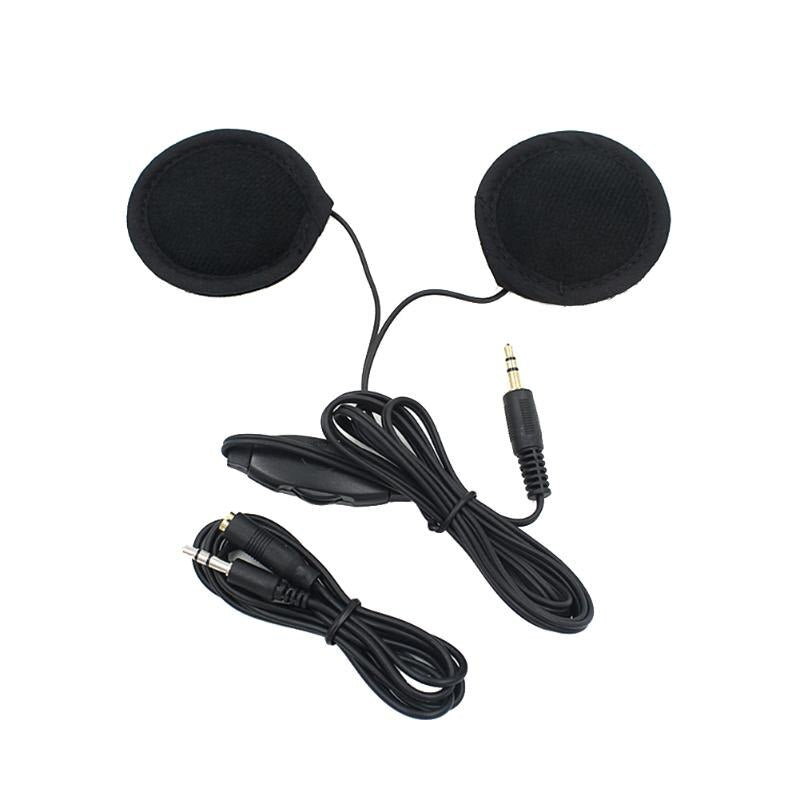 3.5mm Motor Headset Speakers Earphone Headphones Volume Control Stereo Motor Headsets for MP3 GPS Smart Phone Car Styling New - ebowsos