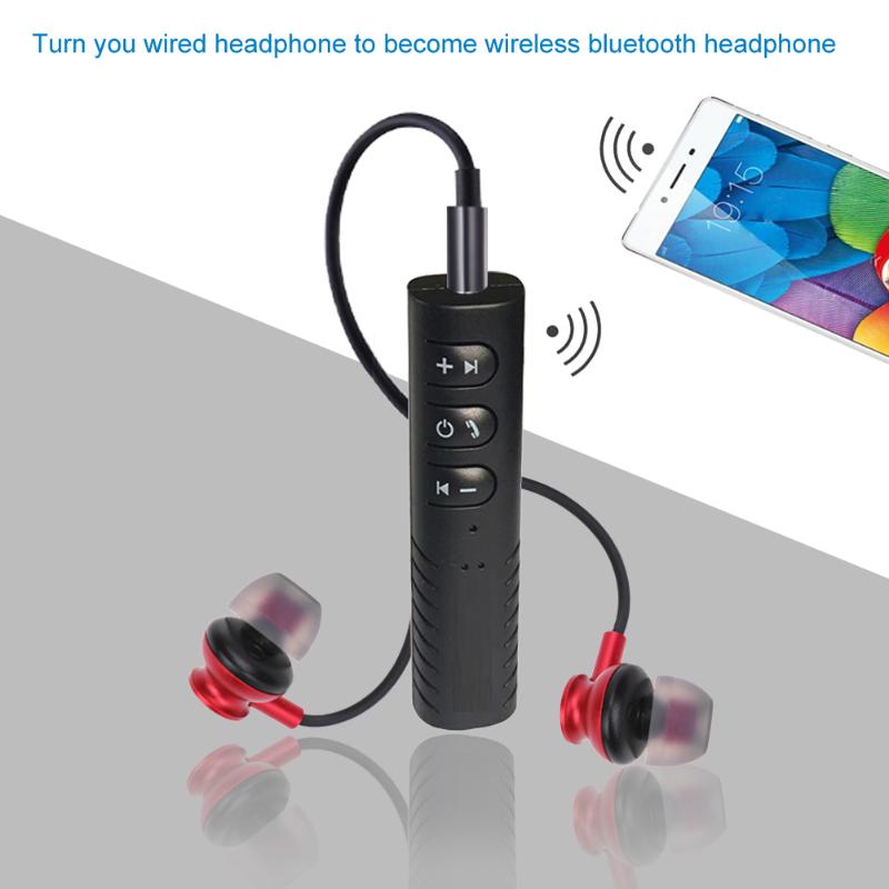 3.5mm Wireless Bluetooth 4.1 Audio Music Receiver Adapter for Car Speaker Smartphone Make Wired Earphone Speaker Be Bluetooth - ebowsos