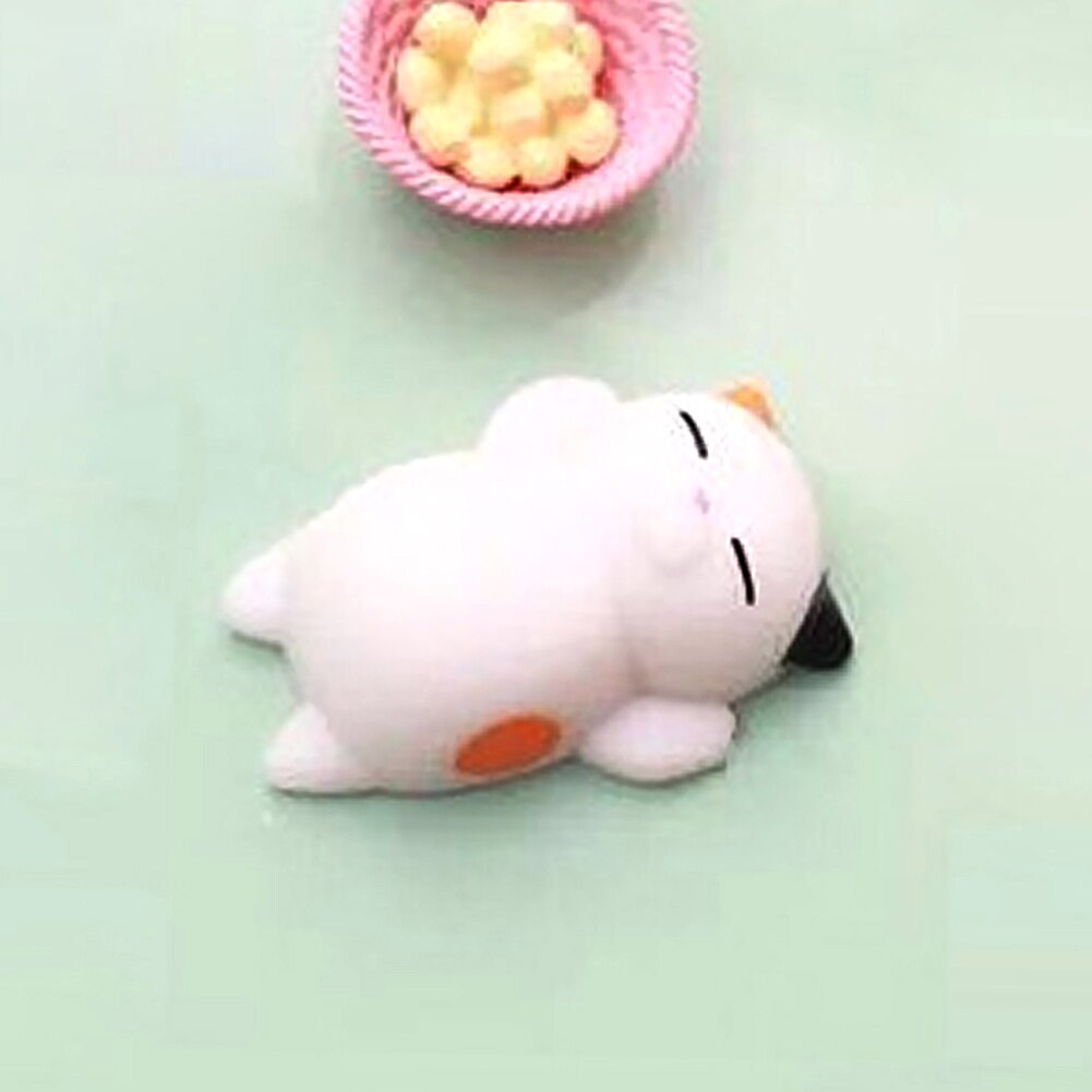 3 Colors Squeeze Lazy Sleep Cat Cute Mochi Squeeze Squeeze Healing Fun Anti Stress Puzzle kidToy Gift Decor In Stock Dropship-ebowsos