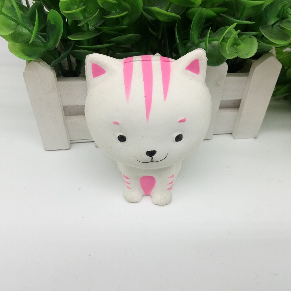 3 Styles Cartoon Cat Squeeze Toy Slow Rising Mobile Phone Straps Kitten Soft Squeeze Bread Charms Scented Adult Kid Squeeze Toy-ebowsos
