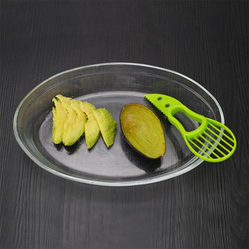 3-in-1 Avocado Slicer Shea Corer Butter Fruit Peeler Cutter Pulp Separator - ebowsos