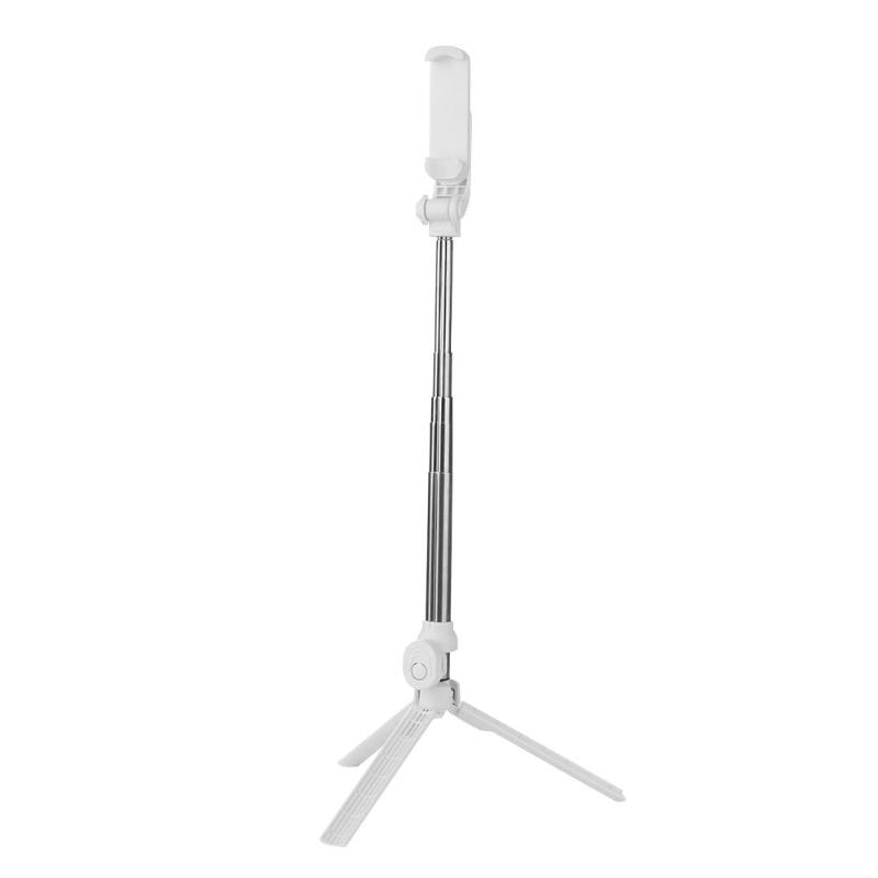 3 in 1 Foldable Teliscopic Selfie Stick Bluetooth Selfie Stick+Tripod+Bluetooth Shutter Remote Controller for Mobile Phone New - ebowsos