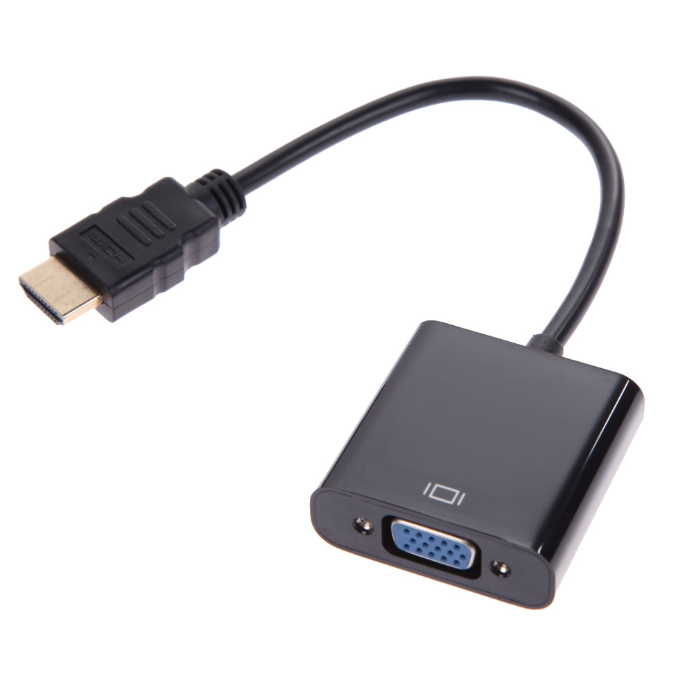 3 in1 Adapter 1080p Micro HDMI /Mini HDMI / HDMI to VGA Converter Adaptor VGA Chipset Adapter Black White High Quality Cables - ebowsos