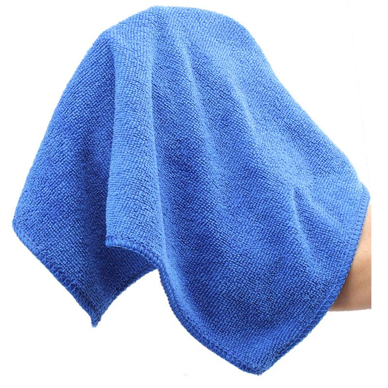 30*30cm Auto Car Wash Microfiber Towel Automobile Dry Cleaning Absorbent Cloth Limpieza Automovil Polish Wax Wipe Rags Promotion - ebowsos