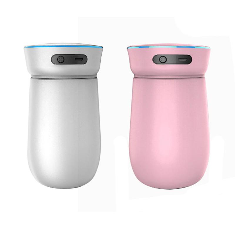 300ml USB Air Humidifier Aromatherapy Essential Oil Aroma Diffuser Water Mist Sprayer Mini Purifier - ebowsos