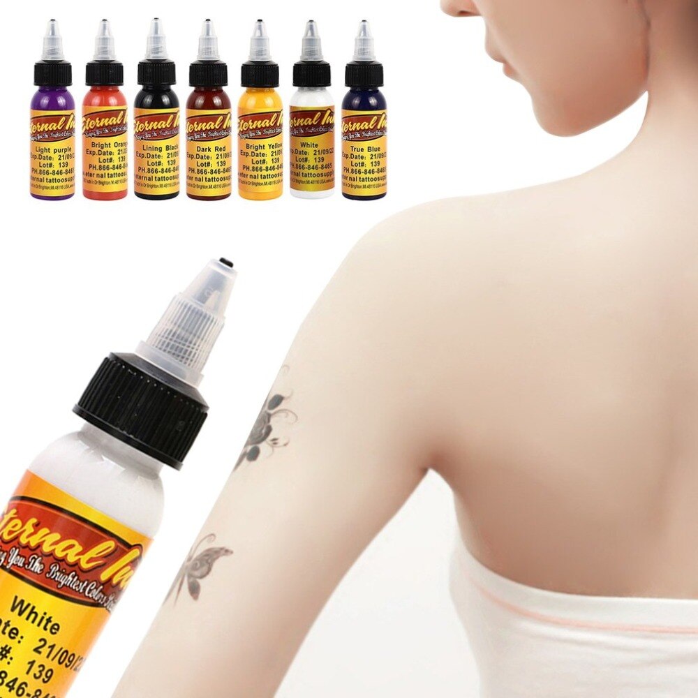 30ML Professional Fashion Draw Tattoo Pigment Tattoo Ointment Salon Personal Use Tattoo Ink Pigment Tools - ebowsos