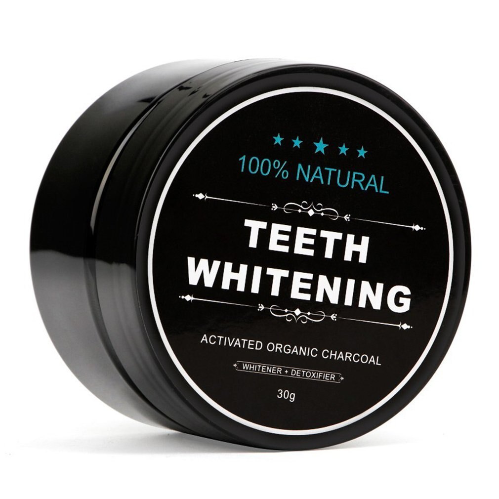 30g Natural Teeth Whitening Whitener Activated Organic Charcoal Powder Polish Teeth Clean Strengthen Teeth Care Oral Hygiene TOP - ebowsos