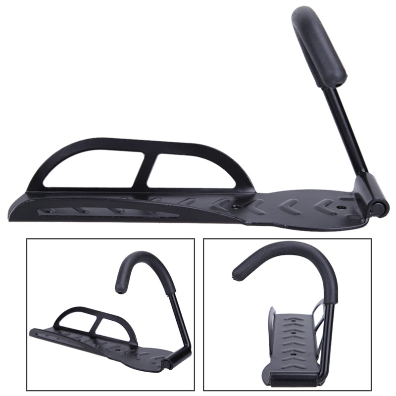 30kg Capacity Mountain Bicycle Stand Wall Holder Mount Mountain Bike Storage Rack Stands Steel Hook Hanger Bicycle Accessories-ebowsos