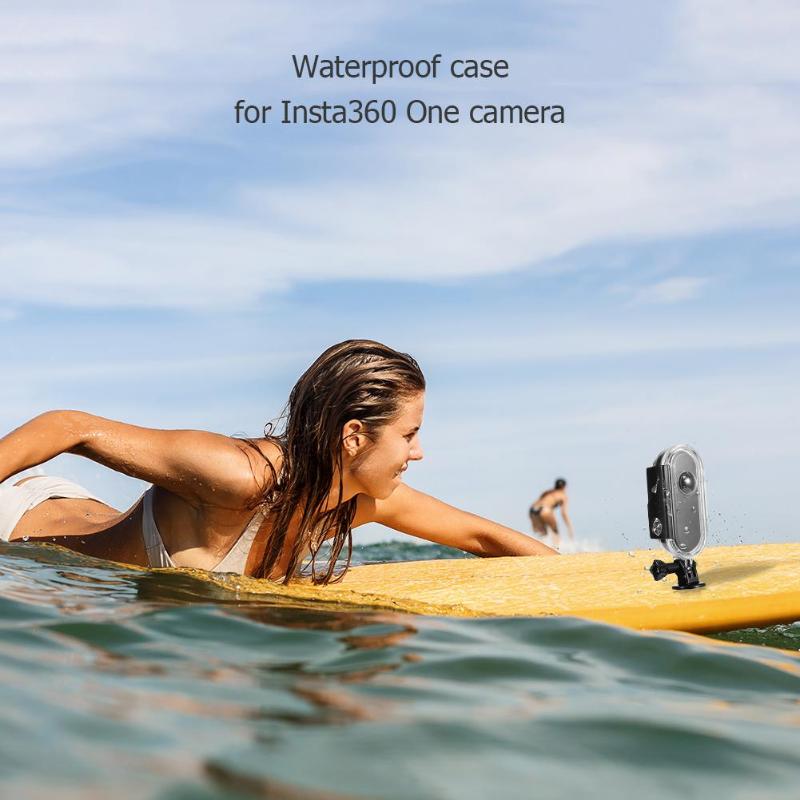 30m Waterproof Housing Case Underwater Diving Cover Shell Frame for Insta 360 One Action Camera High Quality Housing Case - ebowsos