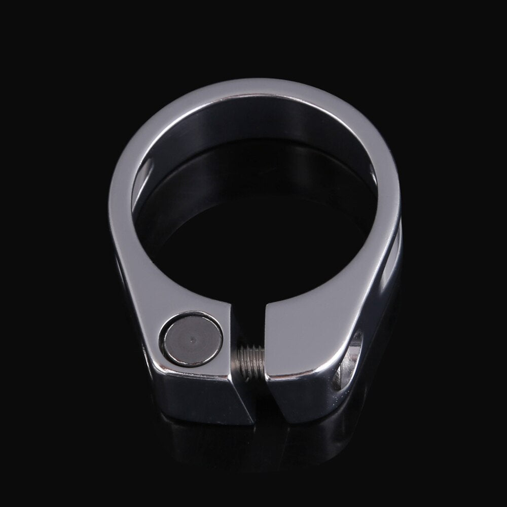 31.8mm Bicycle Seat Post Aluminum Alloy Clip Quick Release MTB Mountain Bike Bicycle Cycling Saddle Seat Post Tube Clip Part-ebowsos