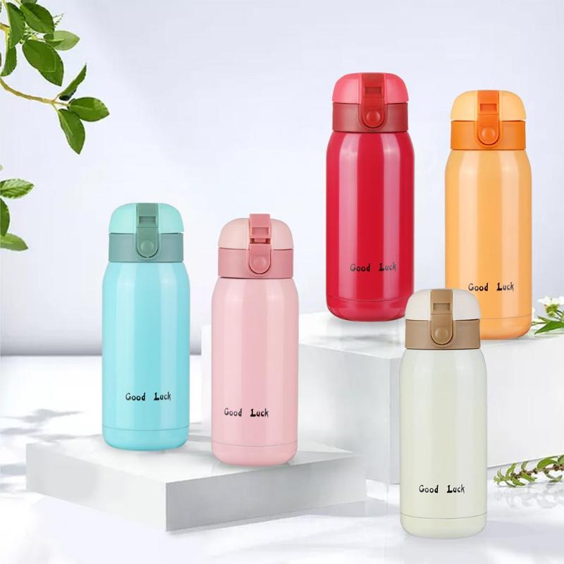 360ml Portable Stainless Steel Insulate Thermo Mug Coffee Vacuum Cup Children Students Outdoors Thermal Bottle For Winter - ebowsos