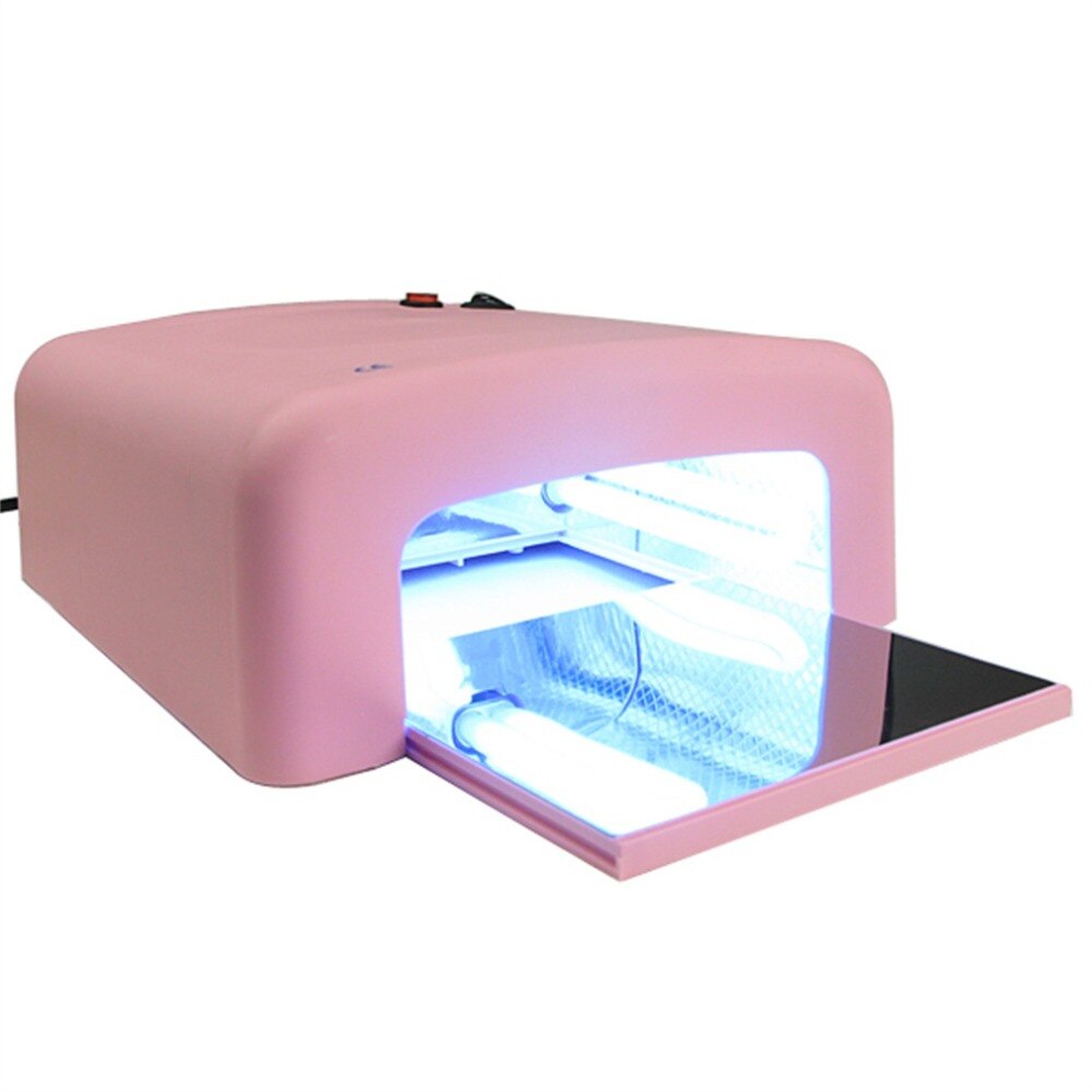 36W UV Lamp Light Gel Curing Timer Nail Dryer + Full Nail kit set + FREE Giftsv women makeup nails beatty make up tool EU plug - ebowsos