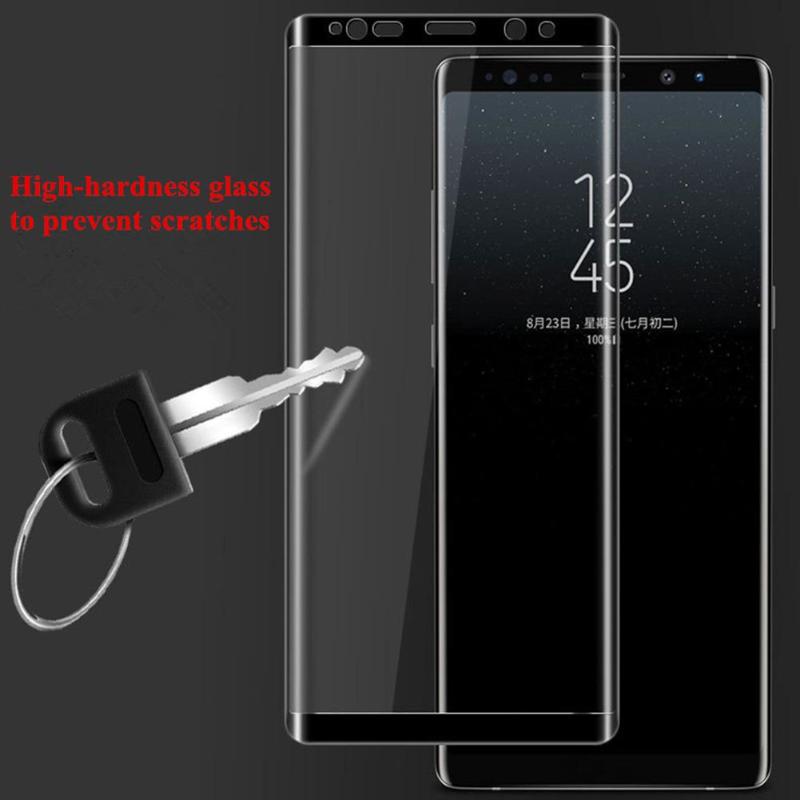 3D Full Cover Screen Protector For Samsung Galaxy Note 8 Untra Thin Arc Edge Tempered Glass For Samsung Note 8 Glass Film - ebowsos