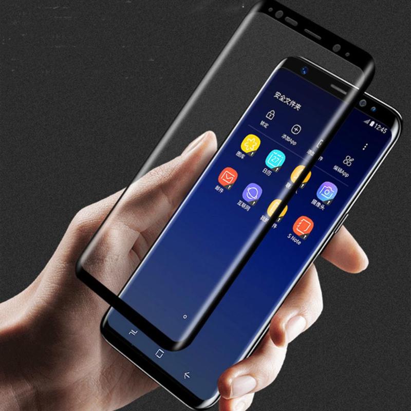 3D Full Cover Screen Protector For Samsung Galaxy Note 8 Untra Thin Arc Edge Tempered Glass For Samsung Note 8 Glass Film - ebowsos