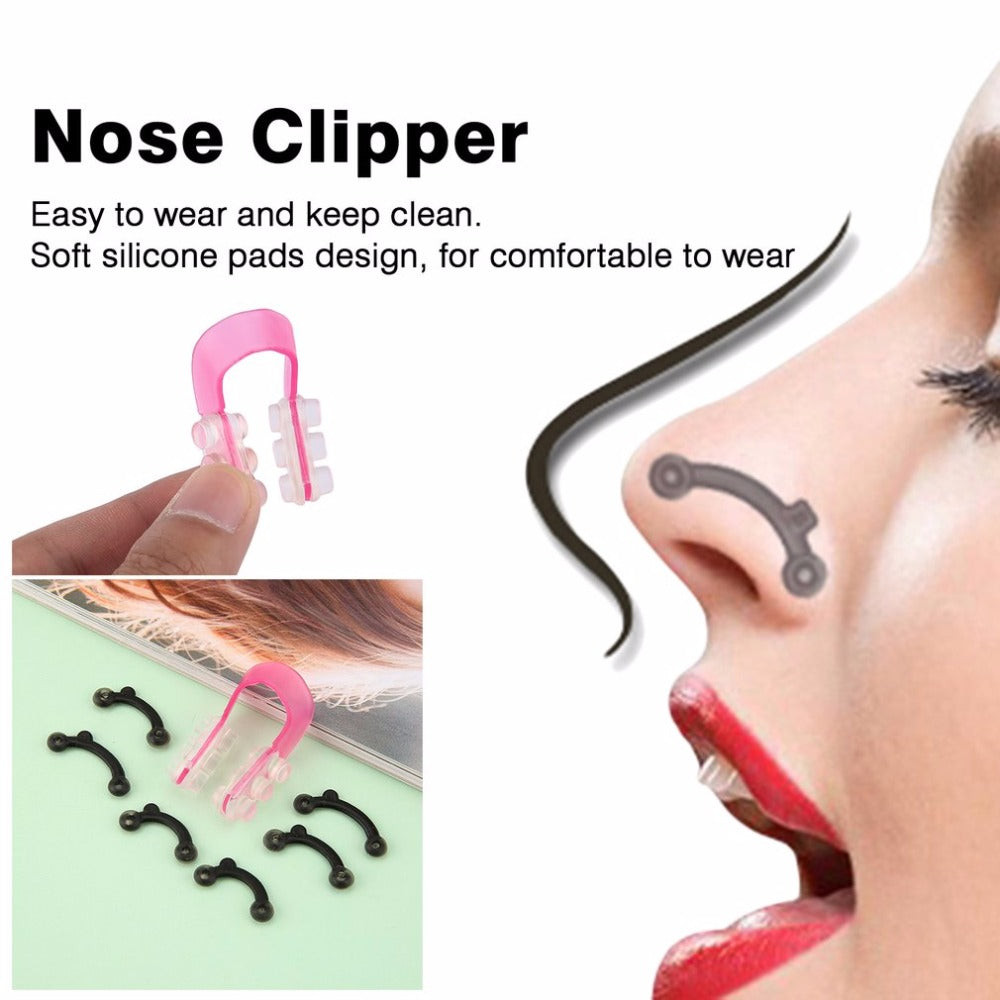 3D Nose Up Lifting Shaping Clip Nose Clipper Tool Nose Shaper Lifting Clipper Kit Straightening Nose Clip Beauty Tool - ebowsos