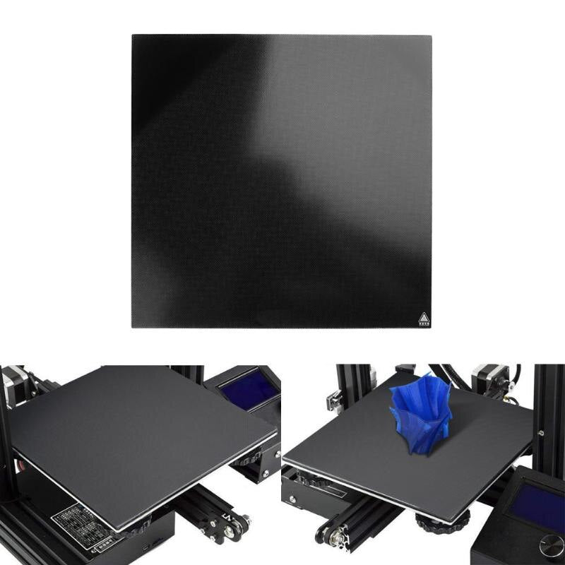 3D Printer Heated Bed Build Surface Glass Plate 310x310mm for Creality 3D - ebowsos